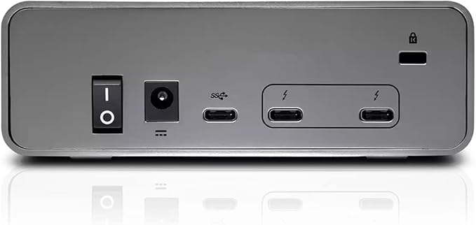 SanDisk Professional 4TB G-Drive PRO Enterprise-Class Desktop Drive Thunderbolt 3 (20Gbps) USB-C (5Gbps) 7200RPM Ultrastar Drive Inside