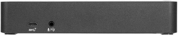 Targus USB-C Universal Docking Station with 100W Power Delivery (USB Type-C 3 USB Type-A Audio Jack 2 DisplayPort 2 HDMI 2.0 1 RJ-45 Support up to 2 UHD 4K Display) Bundle with Docztorm (5 Pack)