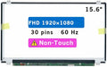 Screen Replacement for Dell Inspiron P65F P65F001 15.6 FHD 1920x1080 30 pin LCD Non-Touch Screen Display Panel