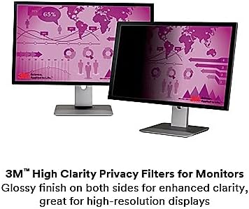 3M High Clarity Privacy Filter for 23.6 Widescreen Monitor (HC236W9B)