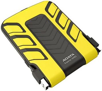 ASH93-1TU-CYL Superior SH93 1 TB 2.5 External Hard Drive - 1 Pack - Box - Yellow