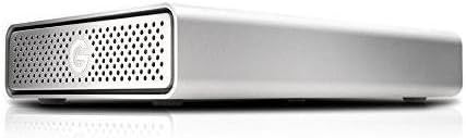 G-Technology 2TB G-DRIVE USB 3.0 Desktop External Hard Drive Silver - Compact High-Performance Storage - 0G03902-1