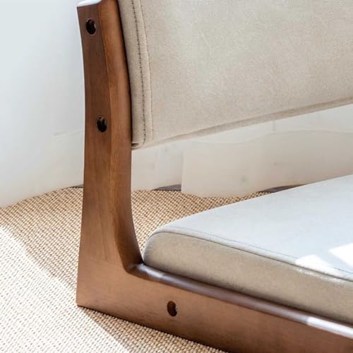 BTZHY Floor Chair Portable Floor Chair Legless Chair with Back Support Chair with backrest for Bay Windows at Home Floor Seating for Meditation for Bedroom