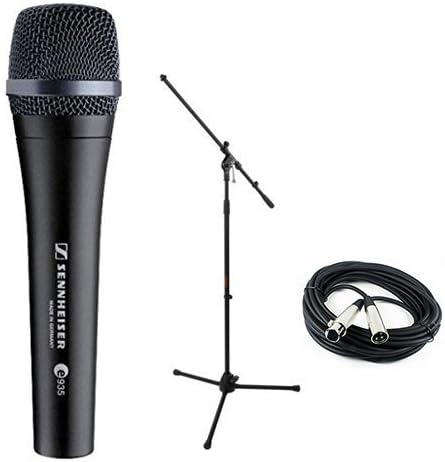 Sennheiser E935 Dynamic Handheld Vocal Mic with Stand &amp Cable Performance Kit