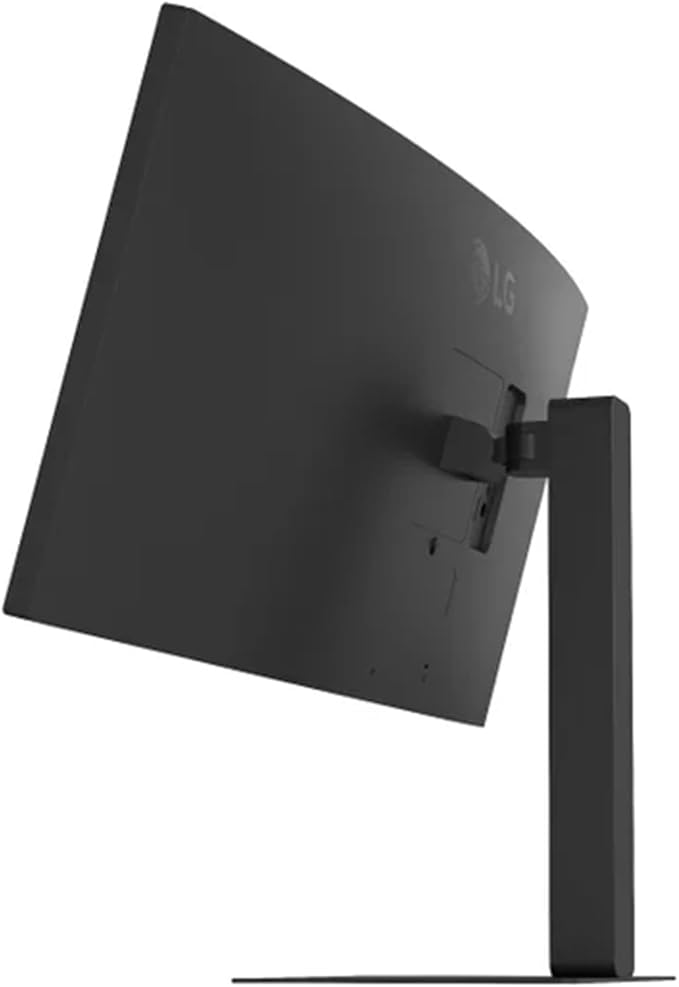 LG 34 Inch UltraWide Curved Monitor WQHD(3440 x 1440) VA Display 120Hz 5ms HDR10 99% s RGB Reader Mode DisplayPort &amp HDMI Built-in Speaker Tilt/Height/Swivel Adjustment Black