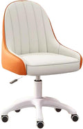 KITCISSL Desk Chair Computer Chair Video Game Chairs for Bedroom Gaming Chair Lift Makeup Chair Accent Chairs Girls Dormitory Swivel Office Chair for Living Room Home Office(Beige A)