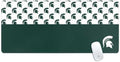 Skinit Extra Large Gaming Mouse Pad - Officially Licensed Michigan State University Spartans MSU Split Design with Stitched Edges Waterproof Non-Slip Rubber Base Desk Mat for Keyboard &amp Mouse