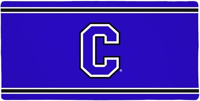 Cornell College Big Red Primary Logo Stripes Large Gaming Mouse Pad Desk Mat with Stitched Edges Non-Slip Base for Gamer Home and Office 31.5 x 15.7
