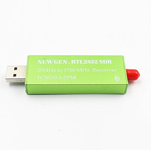 USB Adapter RTL-SDR RTL2832U + R820T2+ 1Ppm TCXO TV Tuner Stick Receiver Green 158888