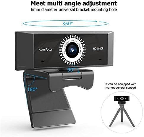 Computer Camera 1080P HD Webcam Auto Focus AF Drive-Free Computer Web Camera Built-in Mic for Video Conference Online Live Dropship USB 2.0 2MP