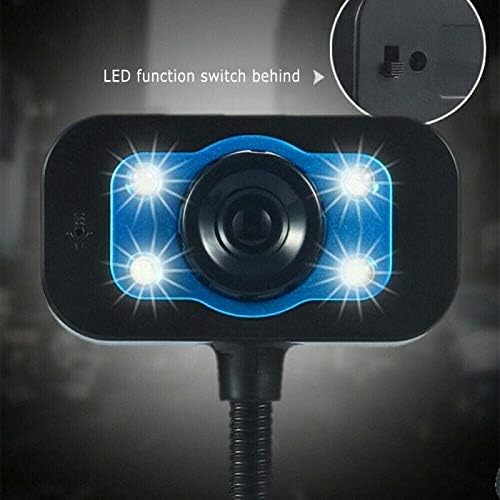 Computer Camera USB HD Webcam 1280 * 1024 USB Driver Free Web Camera with Built-in Noise Reduction Microphone for Laptop Live Broadcast Video (Color : As Show)
