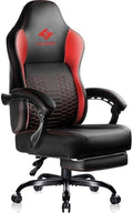 Gaming Chair 400lb Weight Capacity Ergonomic Video Game Chair with Footrest Racing Style Computer Chair with Headrest and Lumbar Support