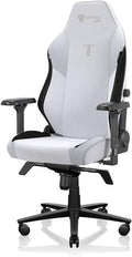 Secretlab Titan Evo Arctic White Gaming Chair - Reclining - Ergonomic &amp Comfortable Computer Chair with 4D Armrests - Magnetic Head Pillow &amp 4-Way Lumbar Support - Small - White - Fabric