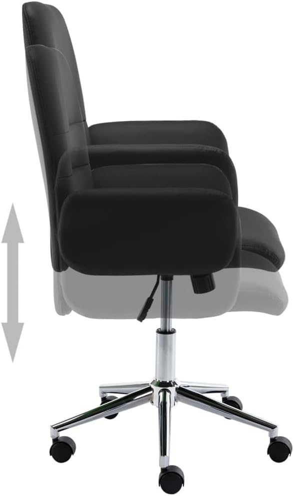 Gaming Chair with Footrest Black and Light Gray Fabric Gaming Chair with Ergonomic Design Adjustable Features - for Gamers and Office Use