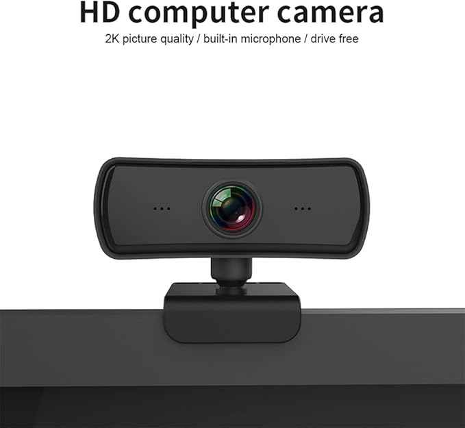 2K 2040 * 1080P Webcam Computer PC WebCamera Microphone Rotatable Cameras Live Broadcast Video Calling Conference Work