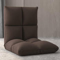 BTZHY Floor Chair Floor Chair with Backrest Foldable 6-Position Lazy Sofa Meditation Chair Window Chair for Adults Floor Chair Gaming Folding Lazy Sofa Chair for Living Room Bedroom(/Gray)