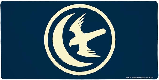 Game of Thrones Arryn Sigil Large Gaming Mouse Pad Desk Mat with Stitched Edges Non-Slip Base for Gamer Home and Office 31.5 x 15.7