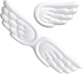 Angel Wings Keyboard Wrist Rest &amp Mouse Wrist Rest Set Memory Foam Cushion Durable Non-Slip Soft Support for Comfortable Typing
