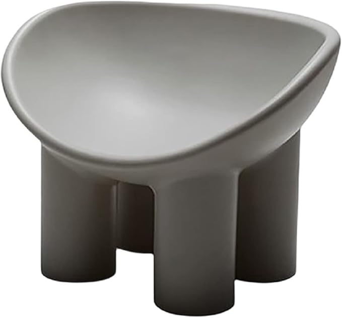 Adjustable Office Computer Chair with Armrest Elephant Leg Chair Footstool Home Stool Outdoor(Gray Stool)