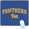 Skinit Medium Gaming Mouse Pad - Officially Licensed Panthers Pitt Design with Stitched Edges Waterproof Non-Slip Rubber Base Desk Mat for Keyboard &amp Mouse 17.7 x 15.75 inches
