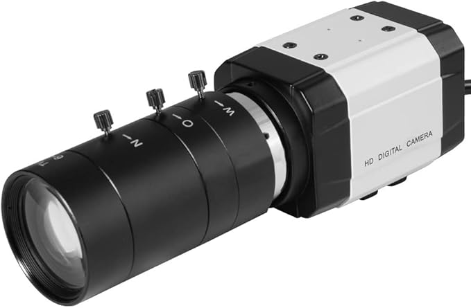 Microscope Kit 2 Megapixel 30fps 2560x1440 MJPG High Speed UVC USB Webcam MJPG H_D Industrial Webcam with H_D CS Lens for PC Camera Live Stream Microscope Lens Adapters(Camera 6-60mm Lens)