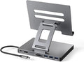 iPad Pro USB C Hub Stand Adapter for iPad Pro M5 M3 M4 13 12.9 11 Inch iPad Air Docking Station 4K 60Hz HDMI PD SD/TF Card Reader 3 USB 3.0 3.5mm Audio iPad Accessories Samsung Tablet Dock
