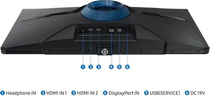 Samsung 27 Odyssey G4 Gaming Monitor | 240Hz Refresh Rate 1ms Response Time | FreeSync Premium NVIDIA G-Sync Compatible | HDR 10 400Nit | FHD IPS Ultrawide Game View &amp Ergonomic Stand | Black