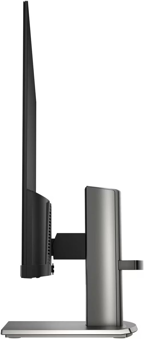 HP 24 FHD IPS Monitor with 5ms Respnose Time Anti Glare Flicker Free VESA Mount (100 x 100 mm) VGA HDMI &amp Dockztorm USB Port Expander Black/Gray Color