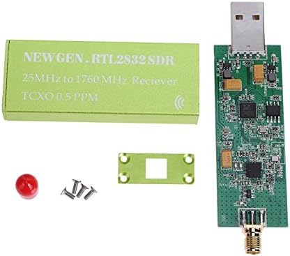 USB Adapter RTL-SDR RTL2832U + R820T2+ 1Ppm TCXO TV Tuner Stick Receiver Green 158888