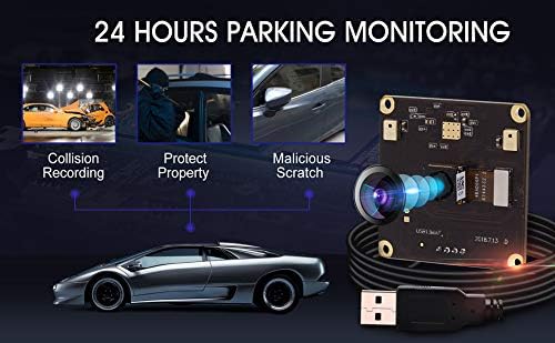 13mp USB Camera Module with Microphone Autofocus Audio Video Webcam Board for Computer Mini UVC USB2.0 PC Camera Industrial Embedded USB with Camera IMX214 Lightburn Camera for Laptop Jetson Nano