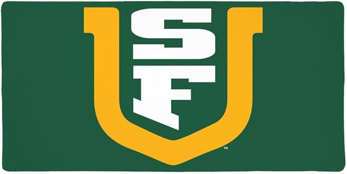 University of San Francisco Primary Logo Large Gaming Mouse Pad Desk Mat with Stitched Edges Non-Slip Base for Gamer Home and Office 31.5 x 15.7