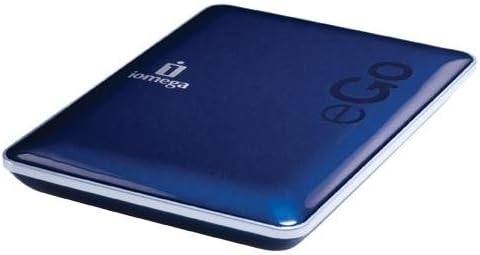 Iomega eGo Portable Hard Drive USB 2.0 500GB Blue 34671