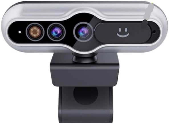 USB Webcam with Hello 2K 30fps Auto Focus Web Camera for Laptop and Desktop Conferencing