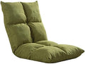 ELEFOCUS Floor Chair Floor Cushion with backrest Lazy Sofa Single Floor Chair 5 Gears Freely Adjustable Meditation Chair(Grün)