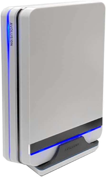Avolusion PRO-X (White) 4TB USB 3.0 External Gaming Hard Drive for PS5 Game Console (Renewed)