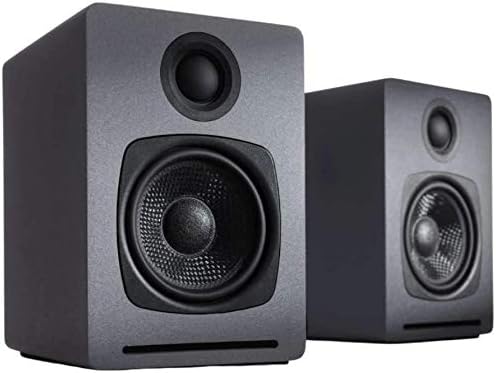 Audioengine A1 60W Bluetooth Computer Speakers with Subwoofer White S8