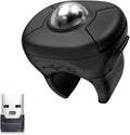 Plima Rechargeable Wireless Dual-Mode Ring Mouse can be Switched to Function as a PowerPoint and Keynote Presentation Remote and is Compatible with Both PC and Mac Desktop and Laptop Computers.