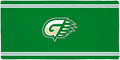 Georgia Gwinnett College Primary Logo Stripes Large Gaming Mouse Pad with Stitched Edges Non-Slip Base for Gamer Home and Office 31.5 x 15.10