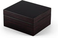 MusicBoxAttic Contemporary 30 Note Hi Gloss Macassar Finish 3.6 LCD Video Jewelry Box - 9th Symphony