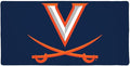 University of Virginia Cavaliers Logo Large Gaming Mouse Pad Desk Mat with Stitched Edges Non-Slip Base for Gamer Home and Office 31.5 x 15.7