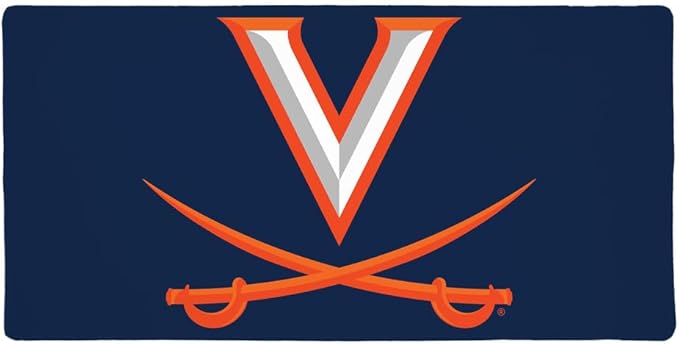University of Virginia Cavaliers Logo Large Gaming Mouse Pad Desk Mat with Stitched Edges Non-Slip Base for Gamer Home and Office 31.5 x 15.7
