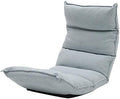 BTZHY Floor Chair Floor Chair Computer Chair on Single Bed Independent Cotton Bale Leisure Folding Floor Chair Multi-Level Adjustable Meditation ChairRemovable and Washable (Color : Gray)