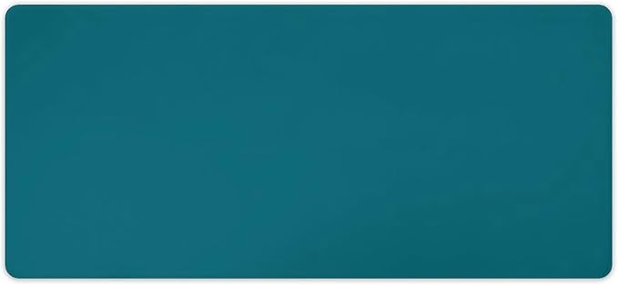 Desk Pad Large Mouse Pads Plain Teal Dark Blue Desk Mat for Computer Laptop &amp Gaming Desk Mousepad Writing Mat for GamerOffice &amp Home 16 x 36inch