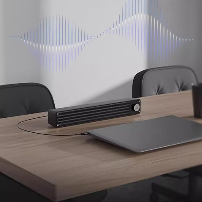JSEIAJB Computer Audio Desktop Laptop Wired Small Speaker Desktop Long Strip Game Subwoofer Speaker