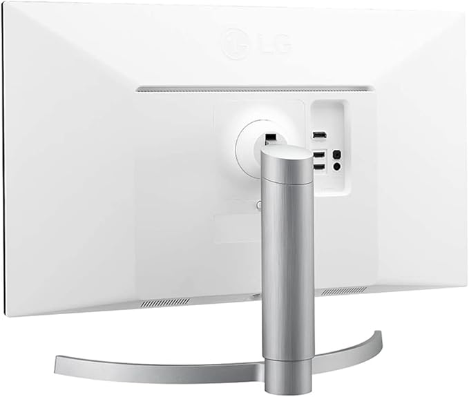 LG 27UL650-W Monitor 27 4K UHD (3840 x 2160) IPS Display VESA DisplayHDR 400 sRGB 99% Color Gamut Radeon FreeSync 3-Side Virtually Borderless Display- White