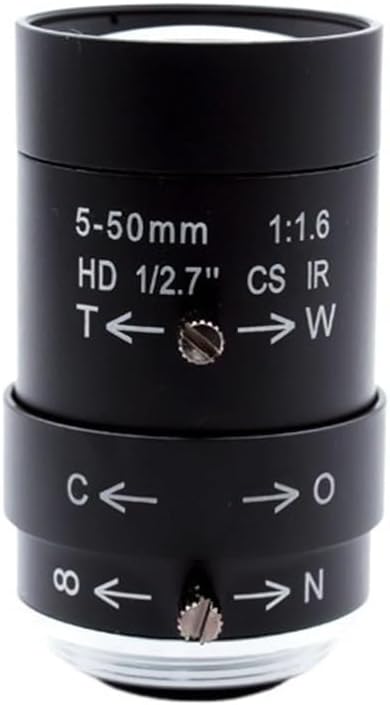 50mm 60mm 100mm HD Camera Lens Varifocal Manual Zoom Lens CS Mount for Security Surveillance IP Camera