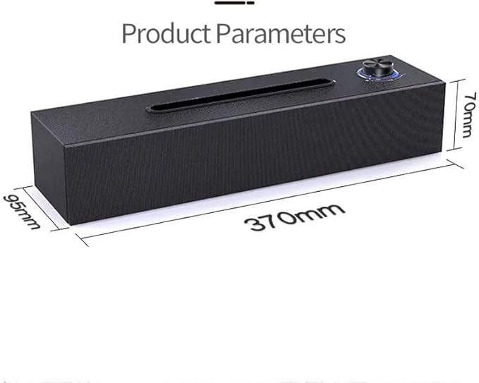 Home Speaker Computer Desktop Subwoofer 3D Surround High Volume Sound System Bar