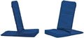 Original BackJack -Made in The USA- Folding Royal Cotton Fabric Lightweight Floor Seating Chair for Gaming Families Parents Daycare Back Support Reading Yoga Meditation Dorm