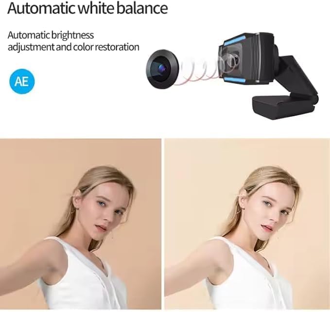 TruVoice Voicepro 20 Headset and Webcam Bundle (Includes Double Ear USB Headset and 1080P Webcam) All-in-One Combination