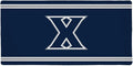 Xavier University Musketeers Primary Logo Stripes Large Gaming Mouse Pad Desk Mat with Stitched Edges Non-Slip Base for Gamer Home and Office 31.5 x 15.7